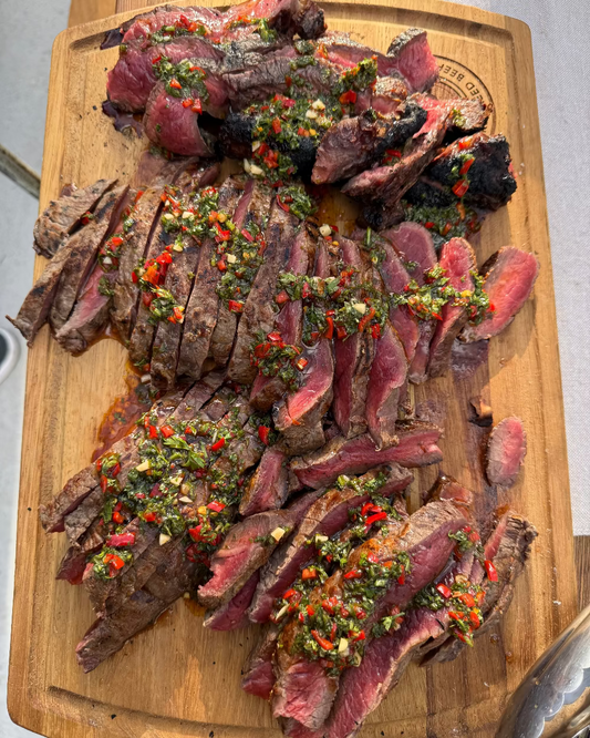 Perfect Valentine’s Steak with Herby Chimichurri