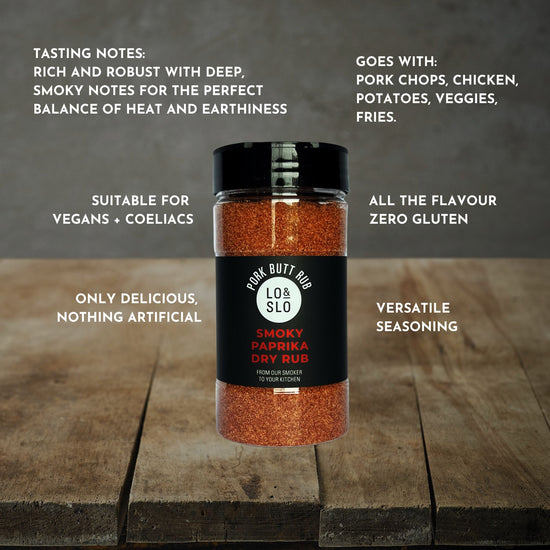 Smoky Paprika Dry Rub  Pork